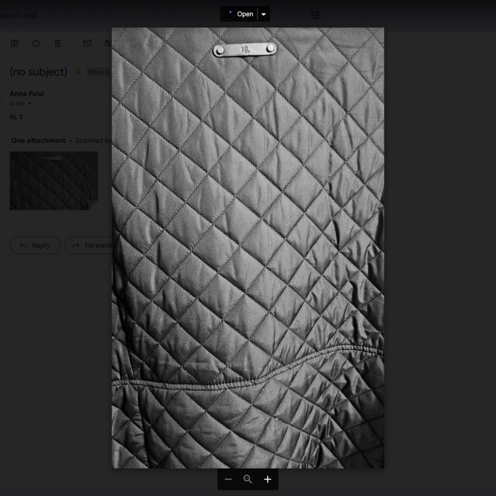 Ralph Lauren Black Jacket - Picture 3 of 7